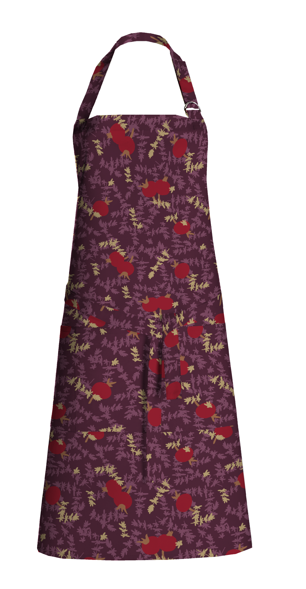 80045-5498-01-10; Finlayson Ruusunmarja Apron Plume / 15x30 cm 