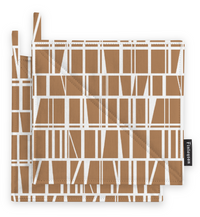 80018-3435-55-10; Finlayson COM Coronna Potholder 2 pcs Caramel / 22x22 cm