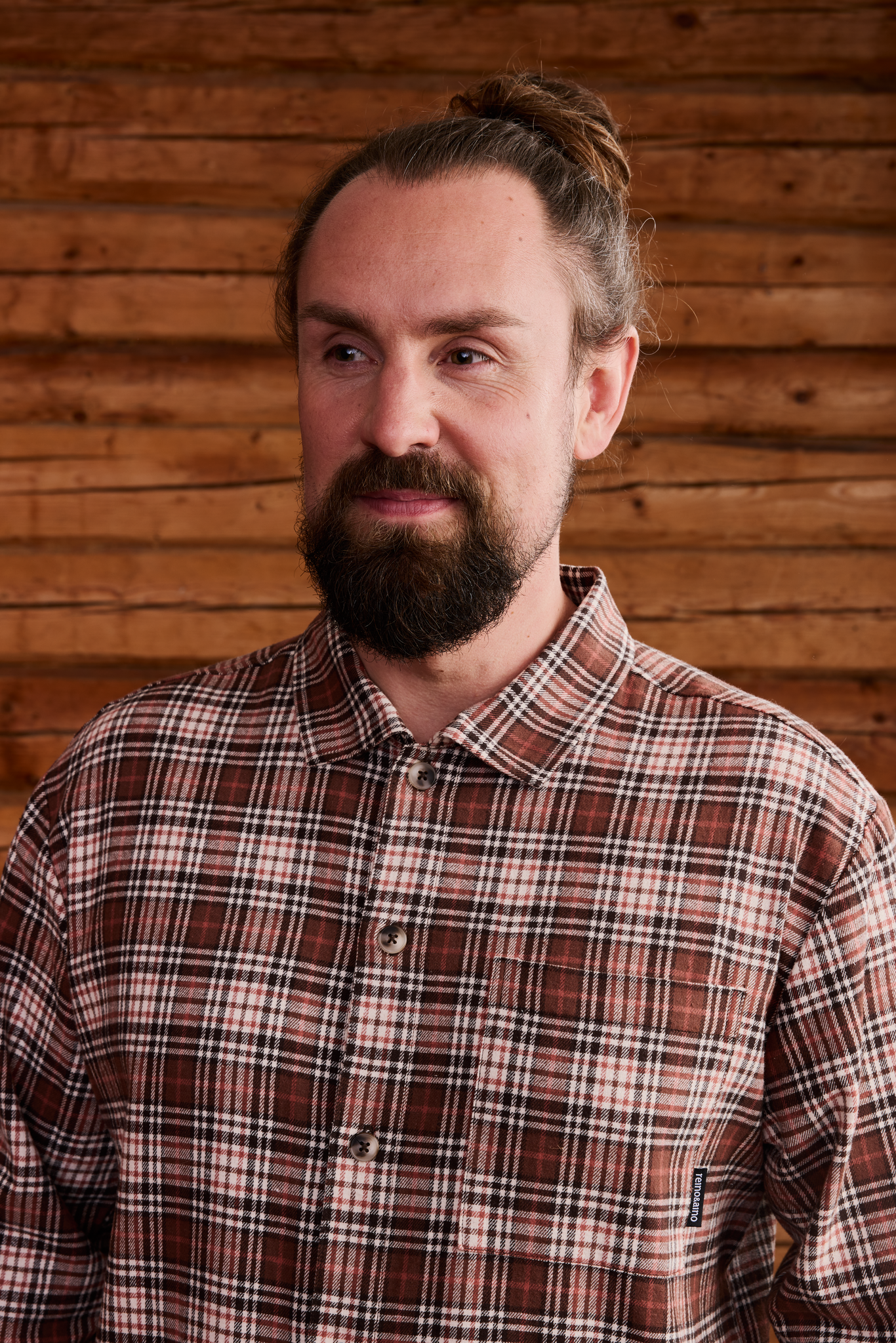 22751435004_1; 22751435003_1; 22751435001_1; 22751435002_1; Finlayson Reino Flannel pyjamas Brown / L 
