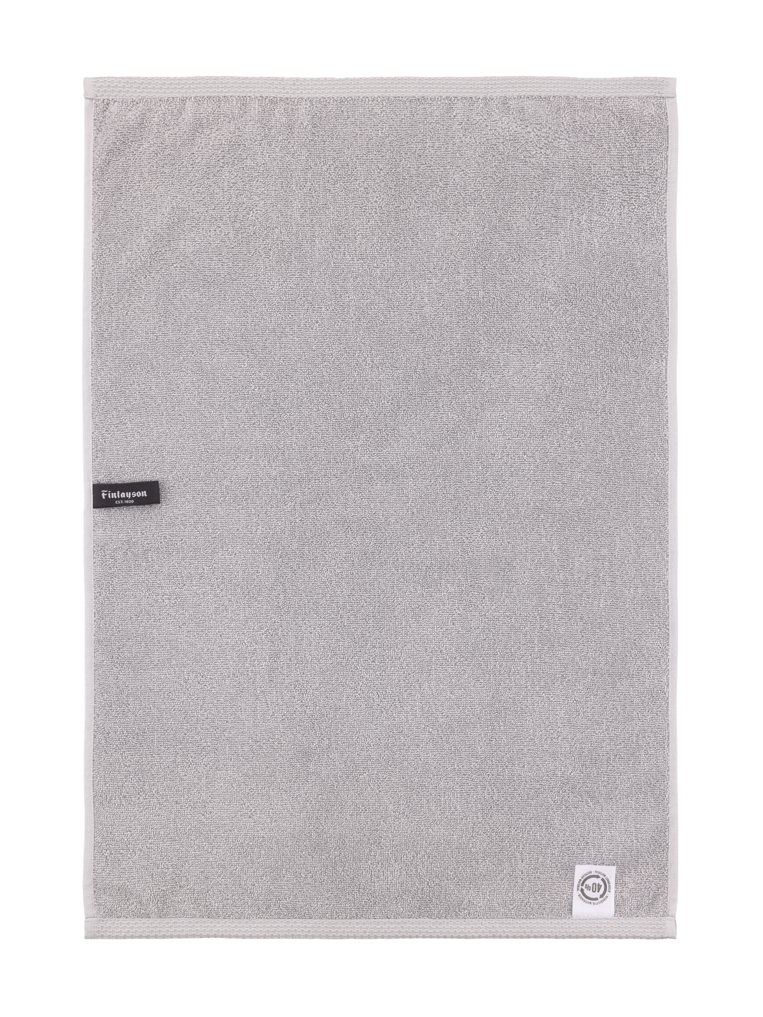 70032-0004-01-12_2; Finlayson Mukava Hand Towel Light Grey / 50x70 cm 