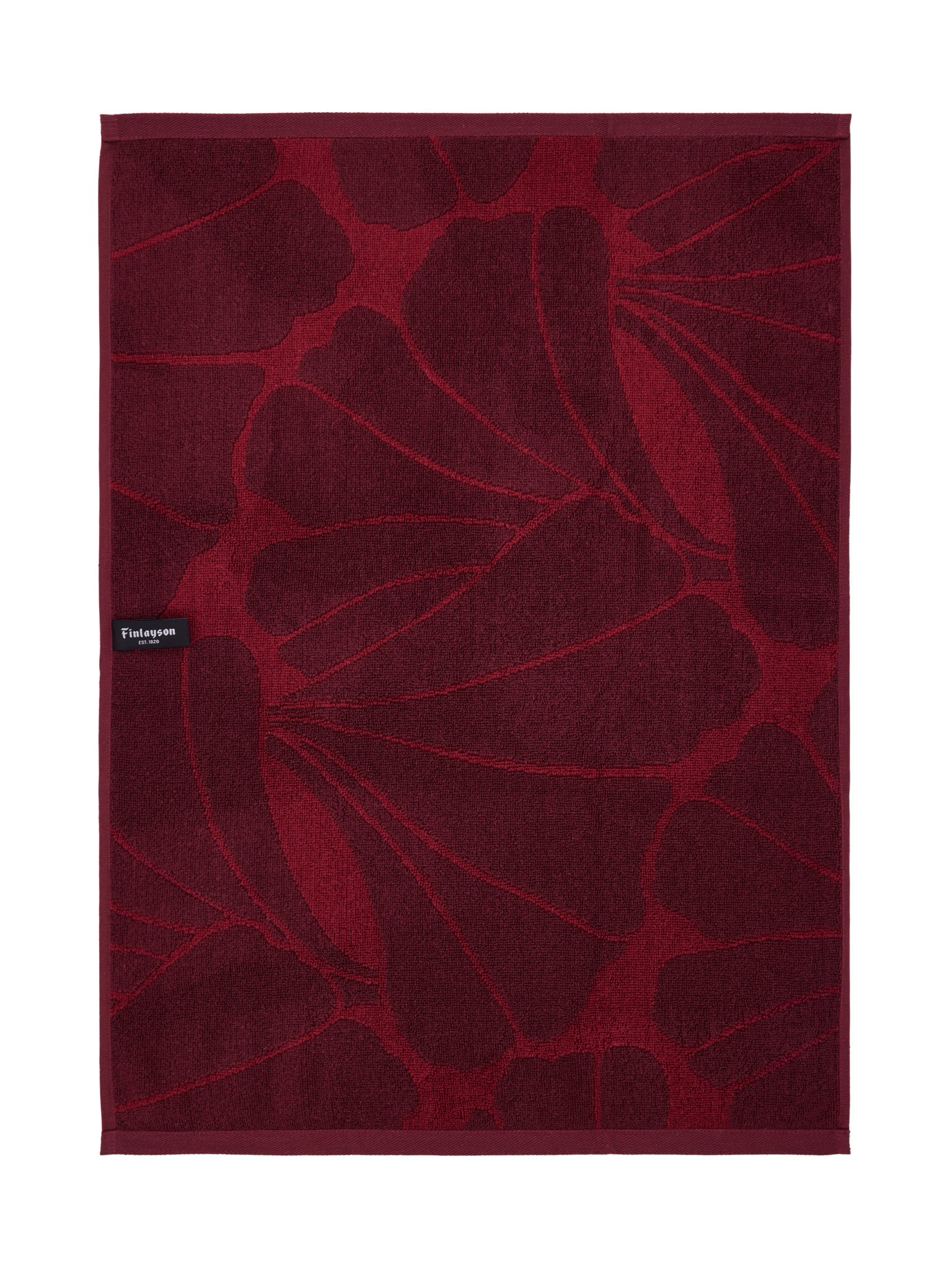 70575-5469-01-12_3; Finlayson Lilia Hand towel Red / 50x70 cm 