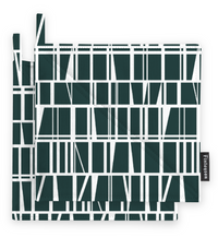 80017-3435-54-10; Finlayson   Dark Green / 22x22 cm 