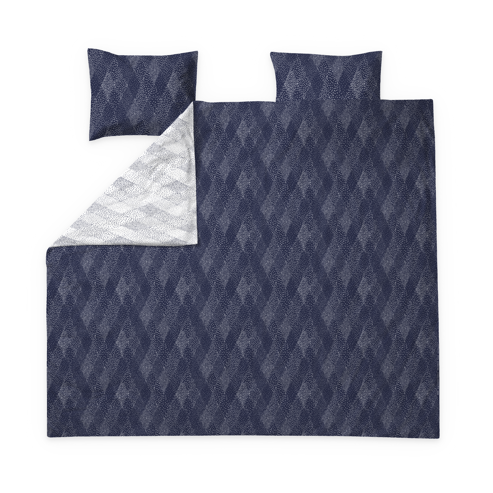 60682-5066-06-05; Finlayson Säihke Double Duvet Cover set Blue / White / 240x210 + 50x60 cm 