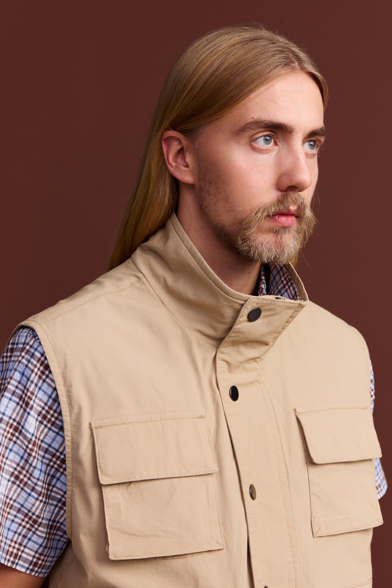 22601723004_4; 22601723002_4; 22601723003_4; 22601723005_4; Finlayson Reino Fishing Vest Sand / XXL 