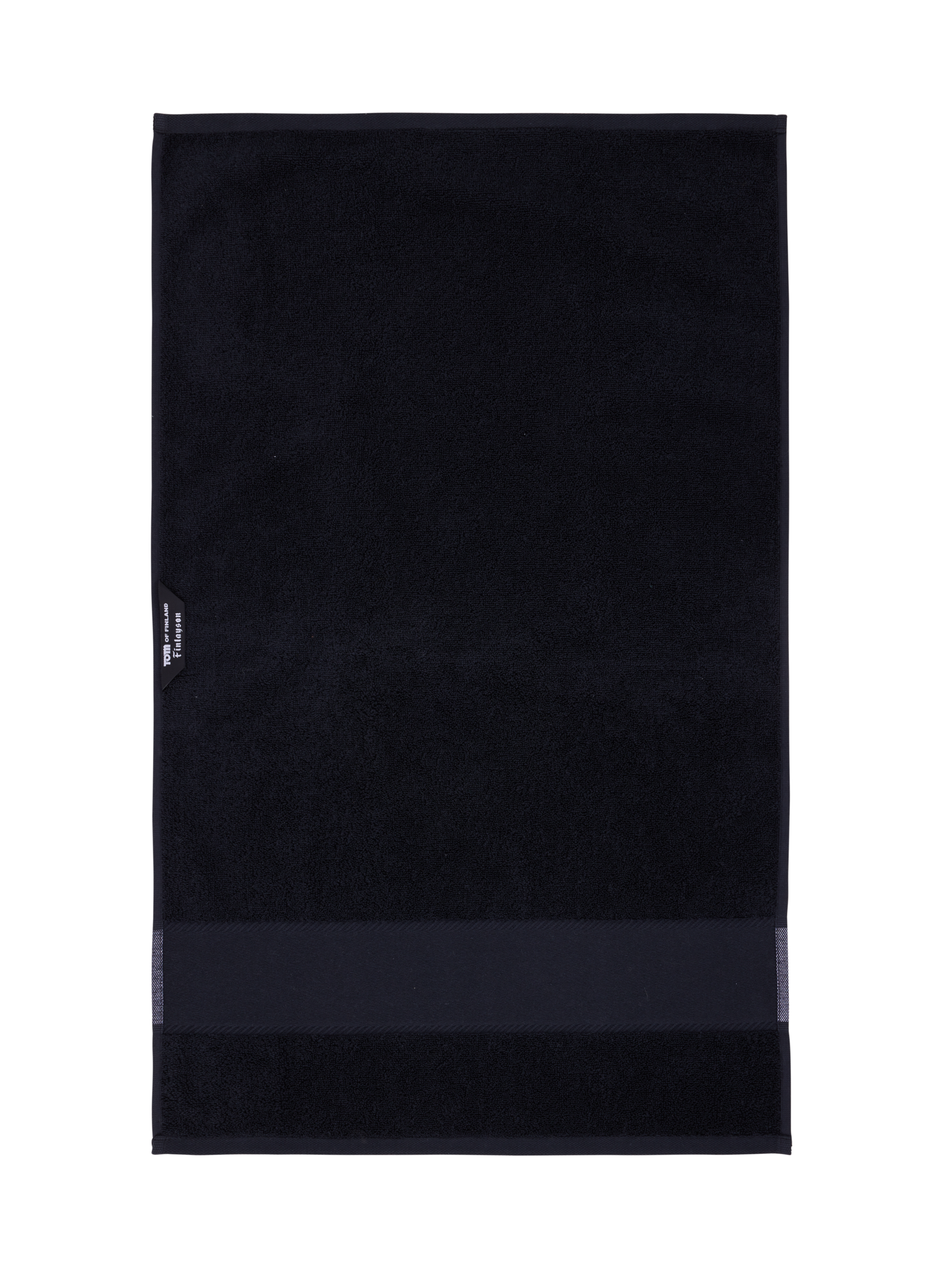 70154-4864-01-12_3; Finlayson Tom of Finland Hand Towel Black / 50x80 cm 