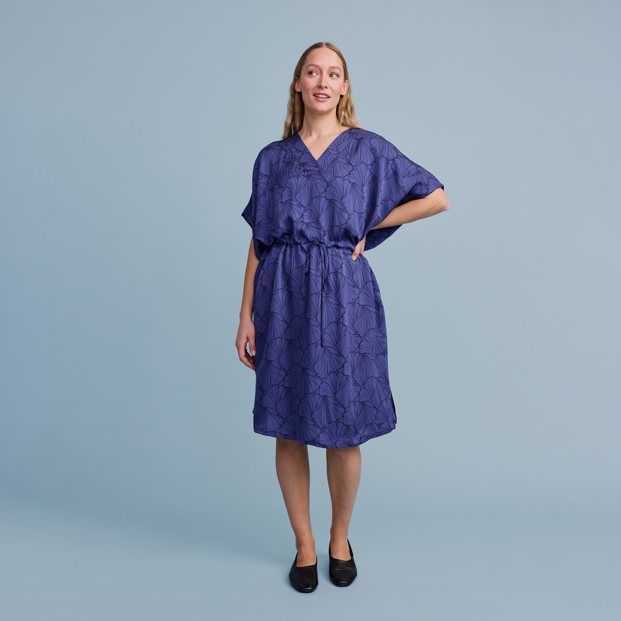 22596795001; 22596795002; 22596795003; Finlayson Lilia Kaftan Blue / L 