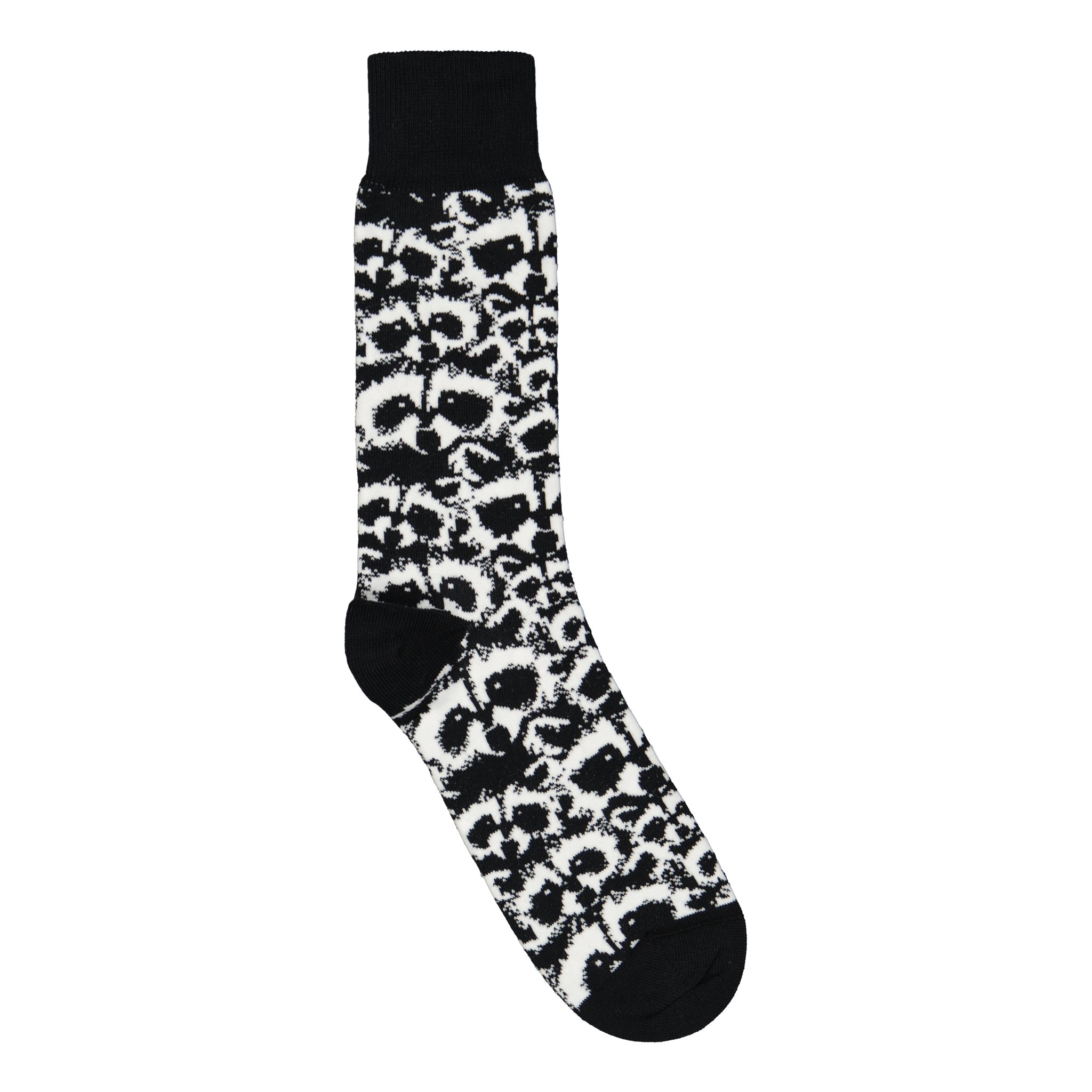 99100-0673; Finlayson Pesue Men’s Socks Black / White / 43-45 