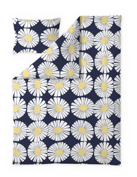 Finlayson COM Valo duvet cover set Dark Blue / Yellow / 150x210 + 50x60 cm
