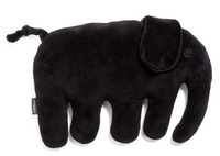 Finlayson COM Elefantti Plush Pillow Black / 40x30 cm
