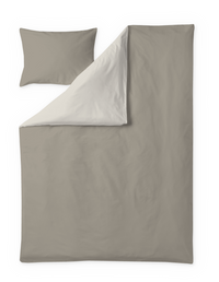 60653-0100-03-06; Finlayson Pakka Duvet Cover Set Brown / Beige / 150x210 + 50x60 cm 