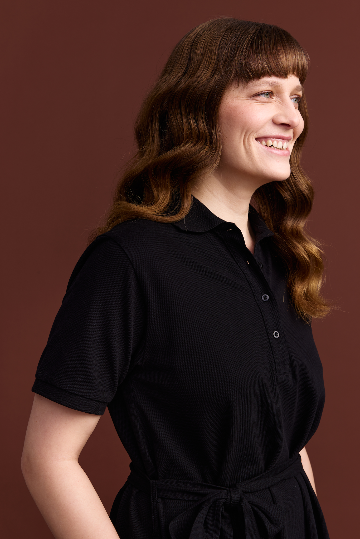 22595958005_1; Finlayson Aino Polo Dress Black / XXL 