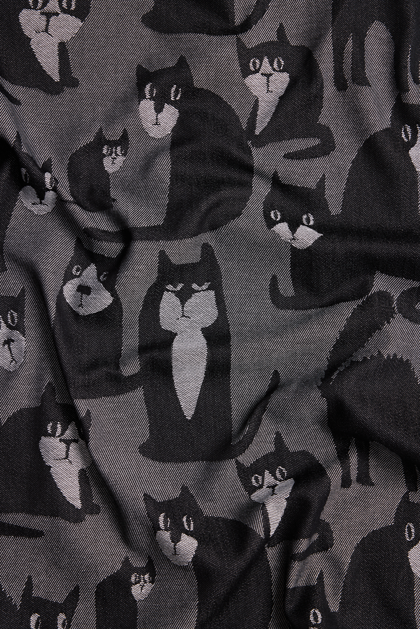 70900-5481-01-10_3; Finlayson Spot the Dog kitchen towel Dark Grey / Black / Lime / 50x70 cm 