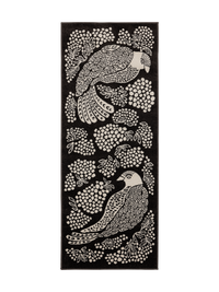 108774-9700; Finlaysonshop.com Vallila Viserrys hallway rug Dark grey / 80x200 cm