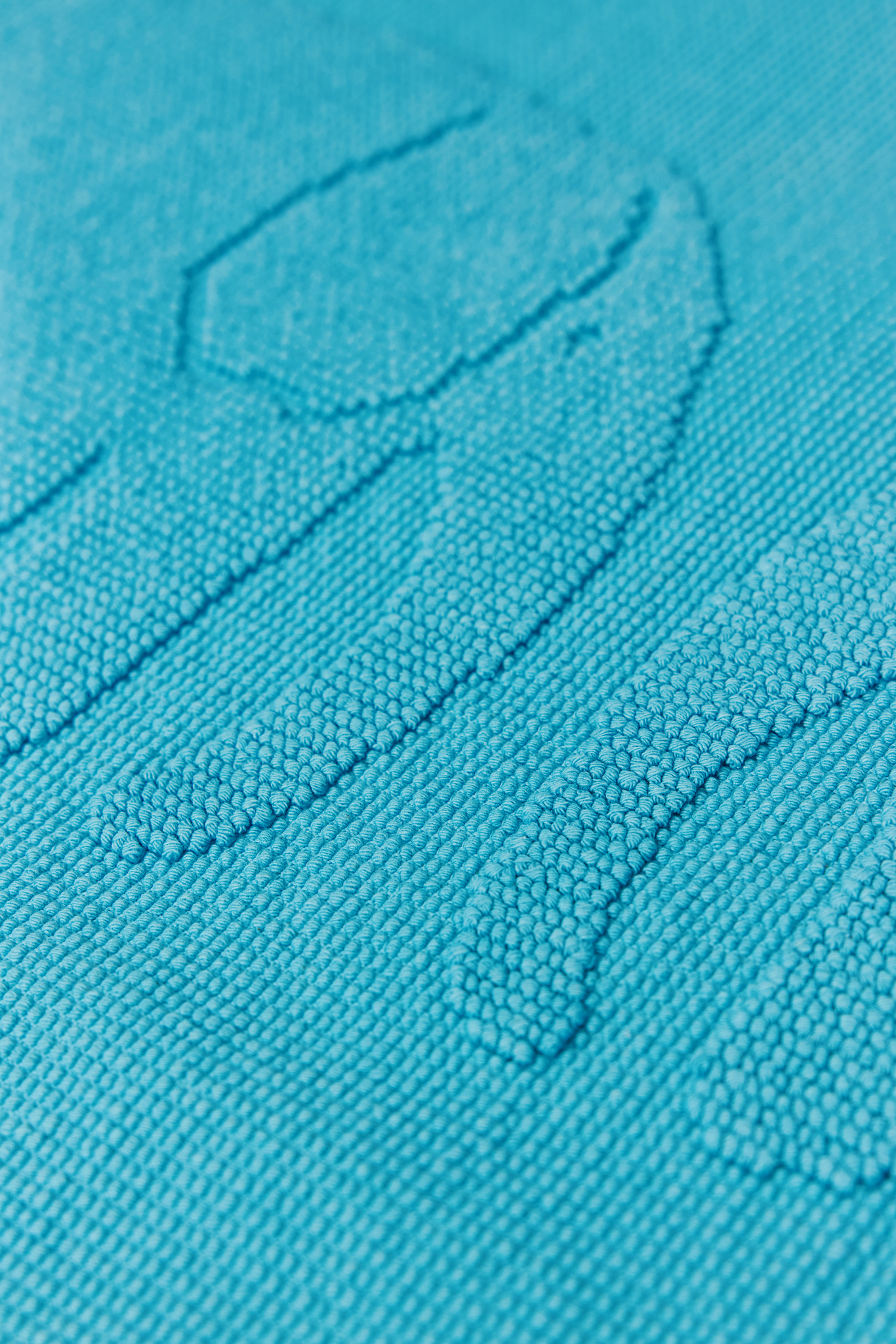 70321-4547-02-06_2; Finlayson Elefantti Bath rug Turquoise / 50x80 cm 