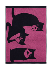 70553-1520-03-12; Finlayson Spot the Dog Hand Towel Mauve / 50x70 cm 