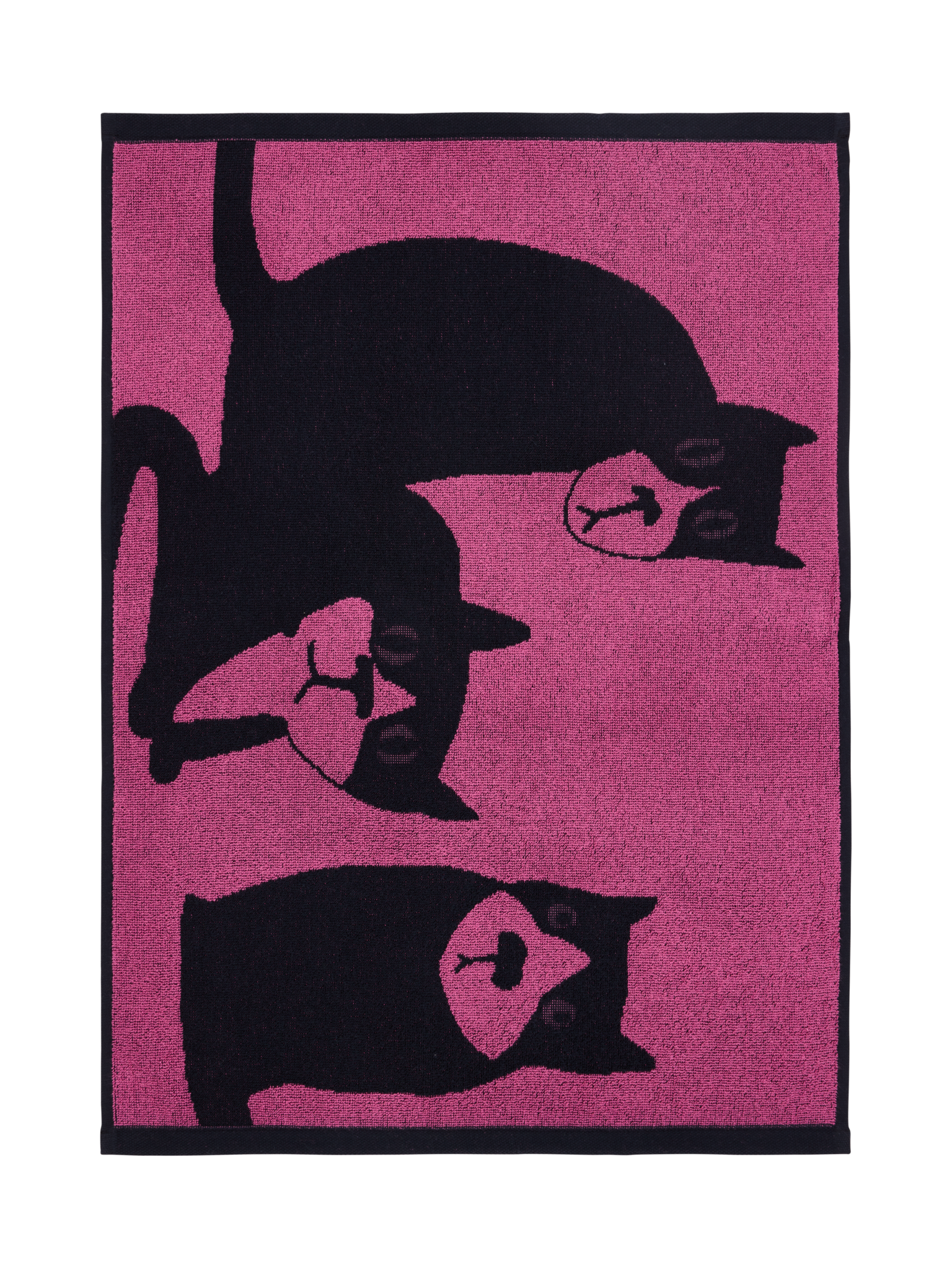 70553-1520-03-12; Finlayson Spot the Dog Hand Towel Mauve / 50x70 cm 