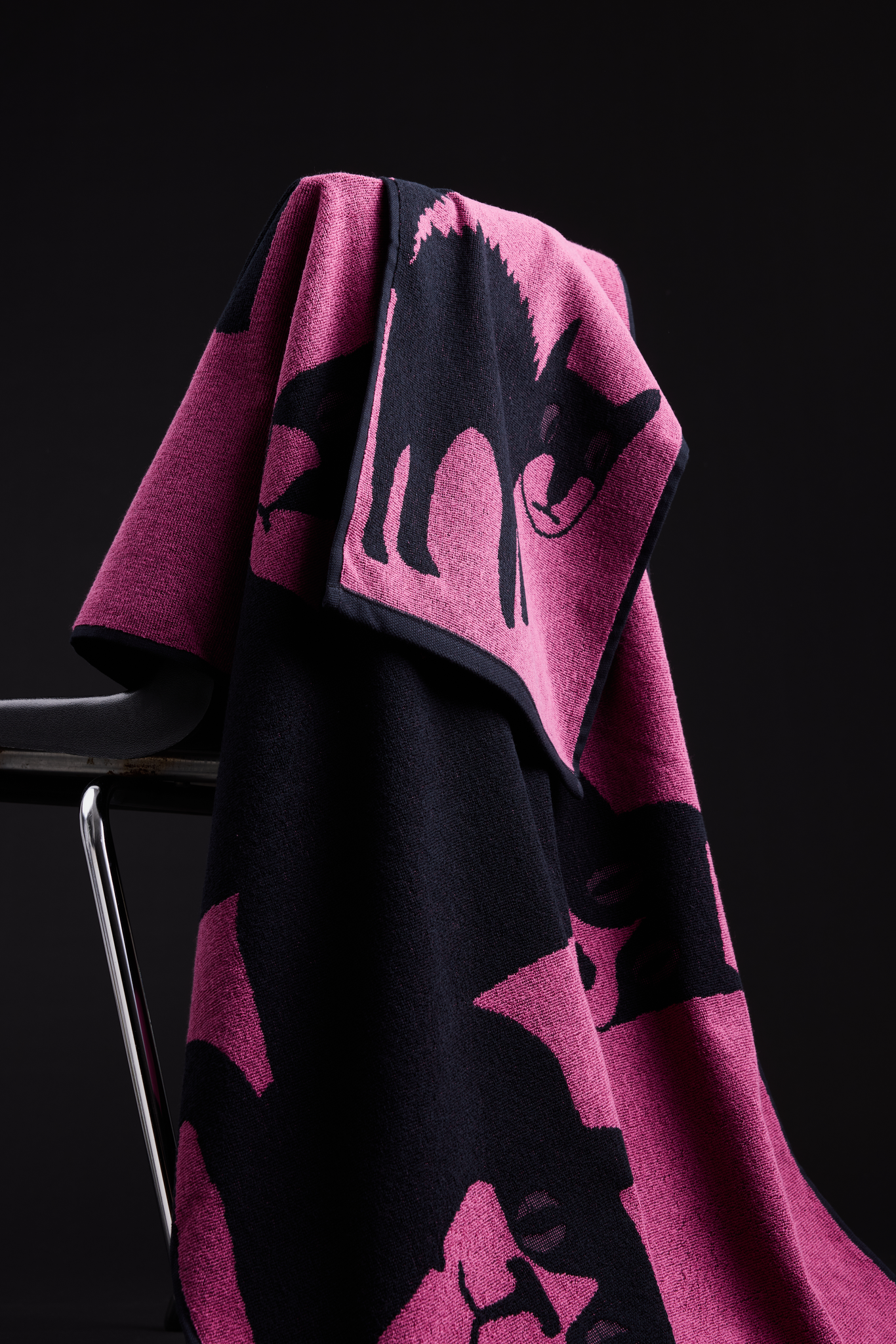 71552-1522-03-12_1; Finlayson Cat Hand Towel Mallow / 30x50 cm 