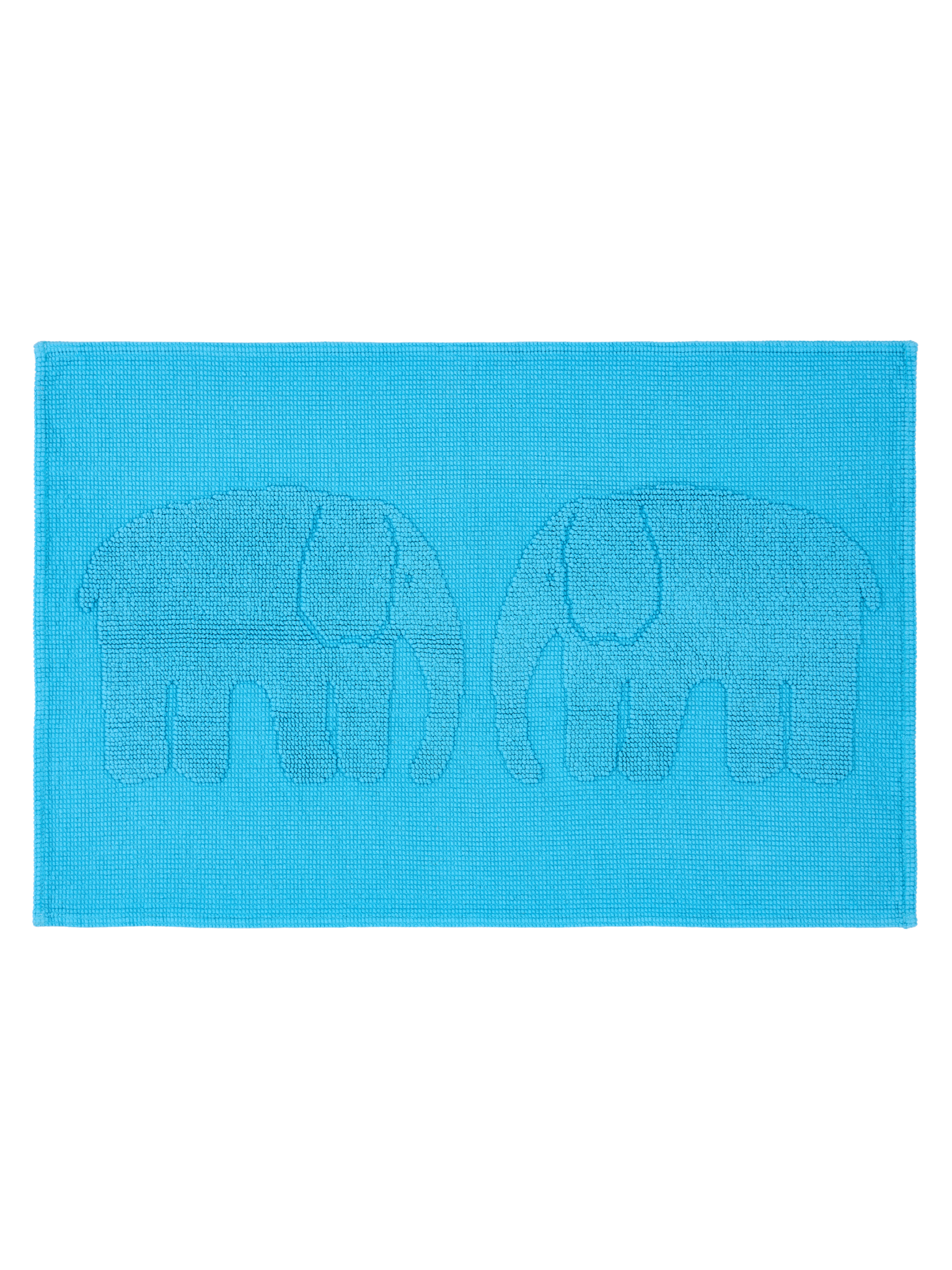 70321-4547-02-06; Finlayson Elefantti Bath rug Turquoise / 50x80 cm 