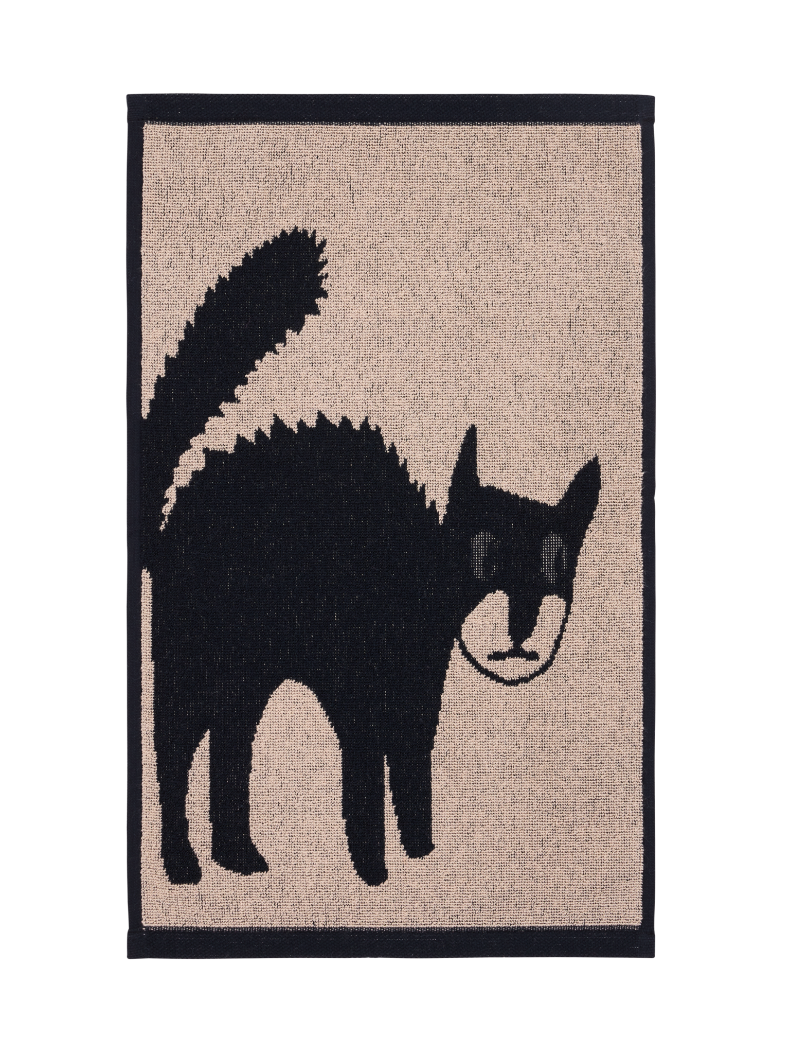 71552-1522-04-12; Finlayson Cat Hand Towel Sand / 30x50 cm 