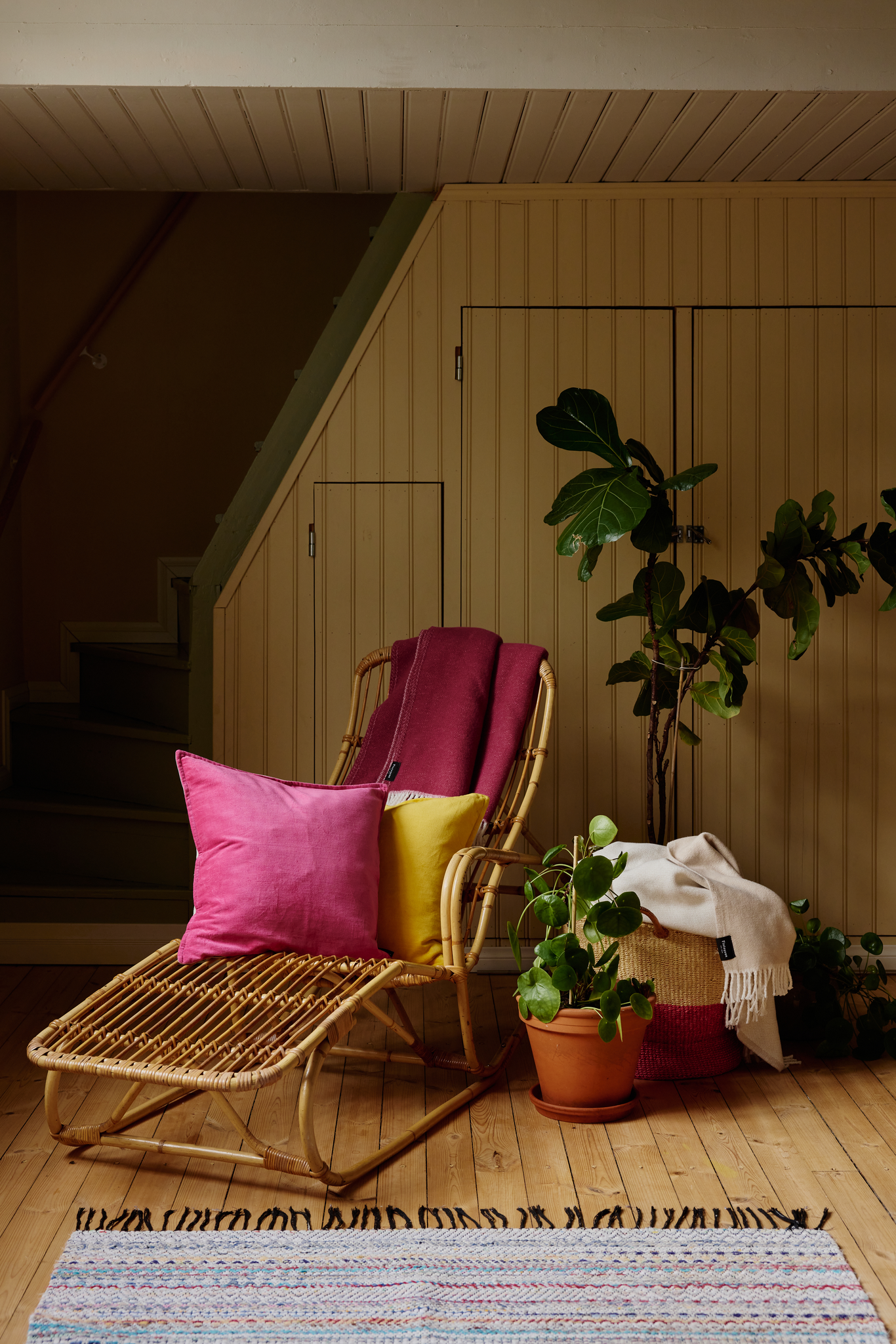 81826-0300-03-04_1; Finlayson Lumoava Decorative Cushion Cover Heather / 50x50 cm 