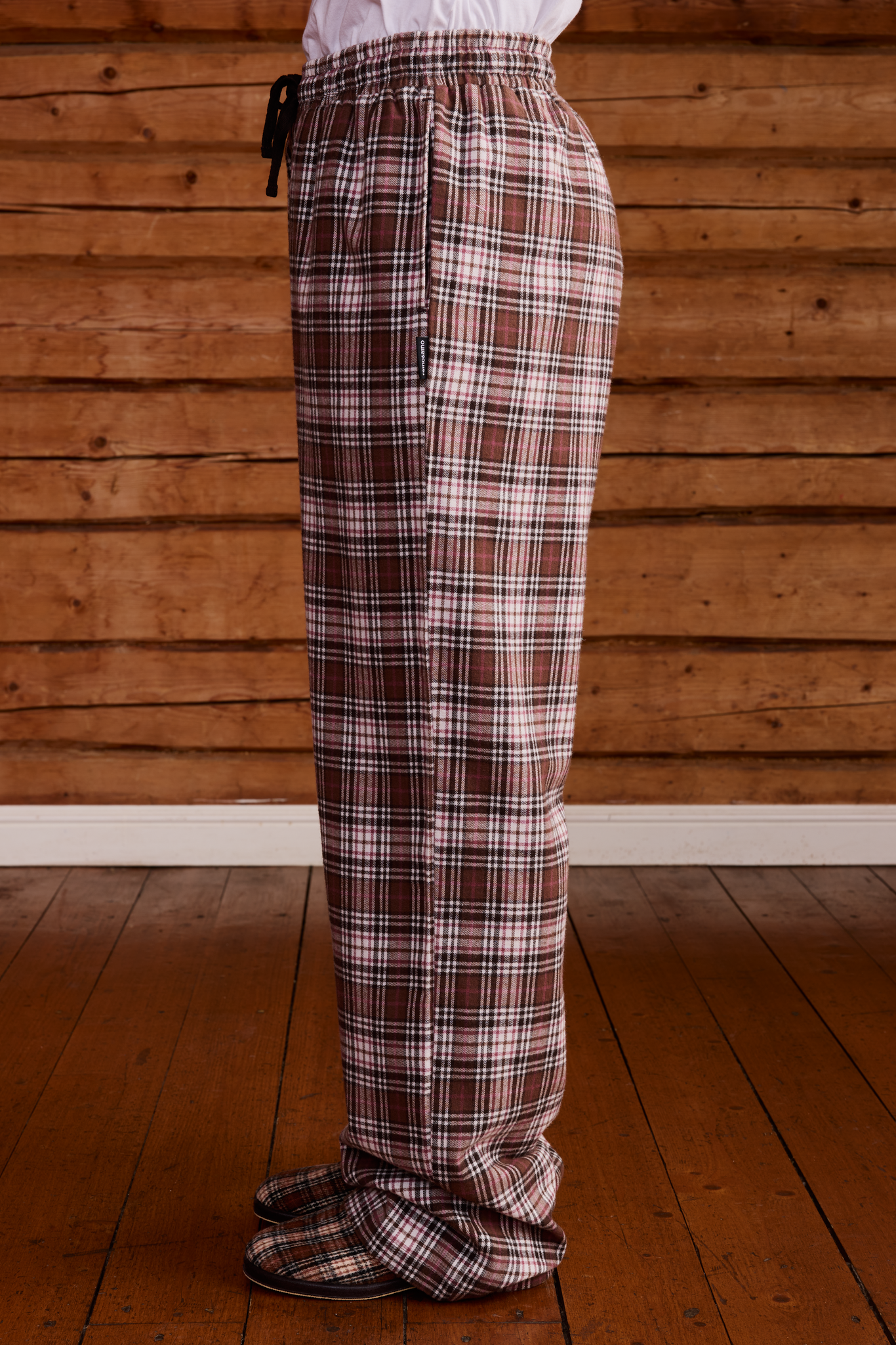 22719186004_3; 22719186001_3; 22719186002_3; 22719186003_3; Finlayson Aino Flannel Pyjama Trousers Brown / L 