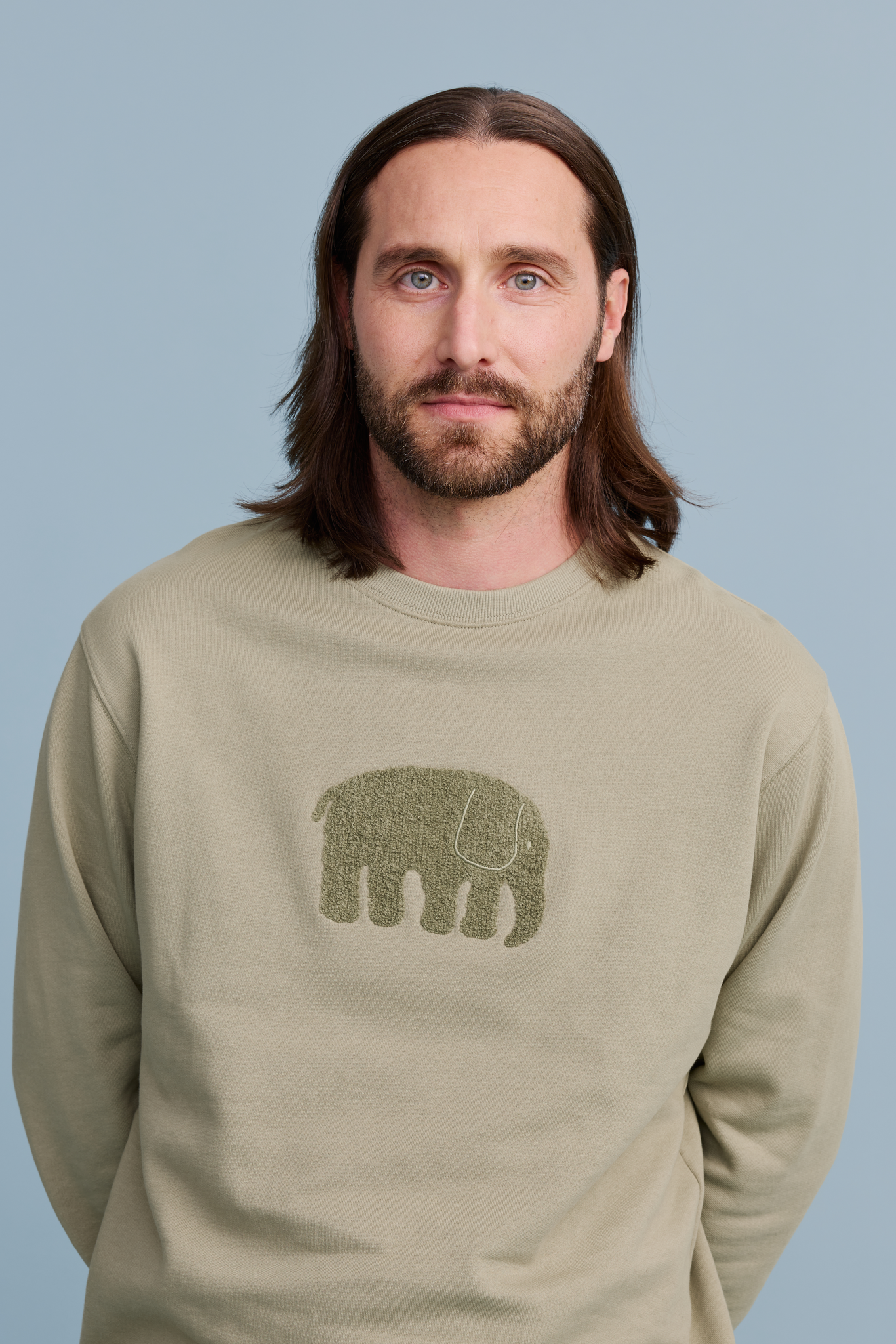 22601472001_1; Finlayson Elefantti Sweatshirt Green / S 