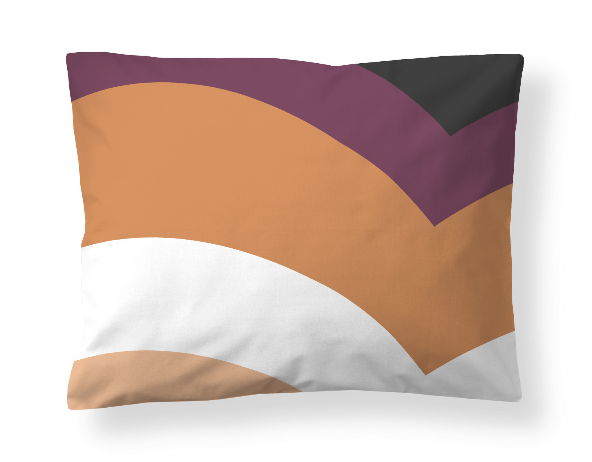 60135-5170-05-10; Finlayson Cumulus Pillowcase Apricot / Violet / 50x60 cm 