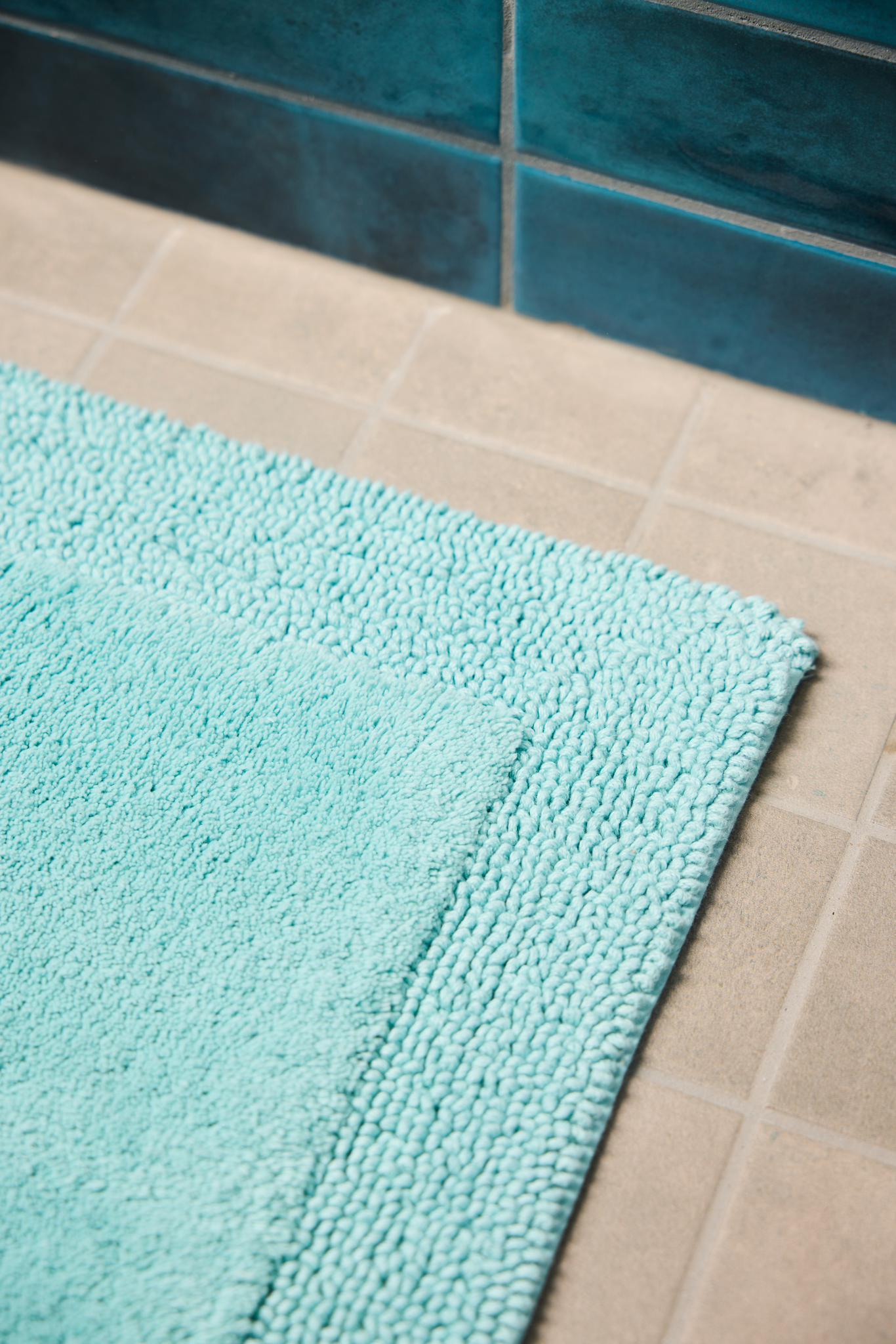 70321-0001-07-06_2; Finlayson Hali Bath rug Bluish Green / 50x80 cm 