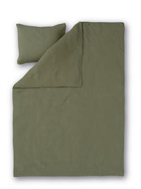 60760-0200-08-06; Finlayson Lino Linen duvet cover set Lichen Green / 150x210 + 50x60 cm 
