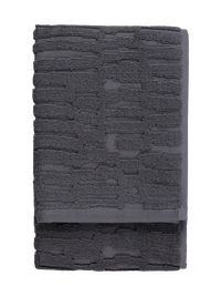 70073-5524-02-12; Finlaysonshop.com Serenadi Towel Dark Grey / 50x70 cm