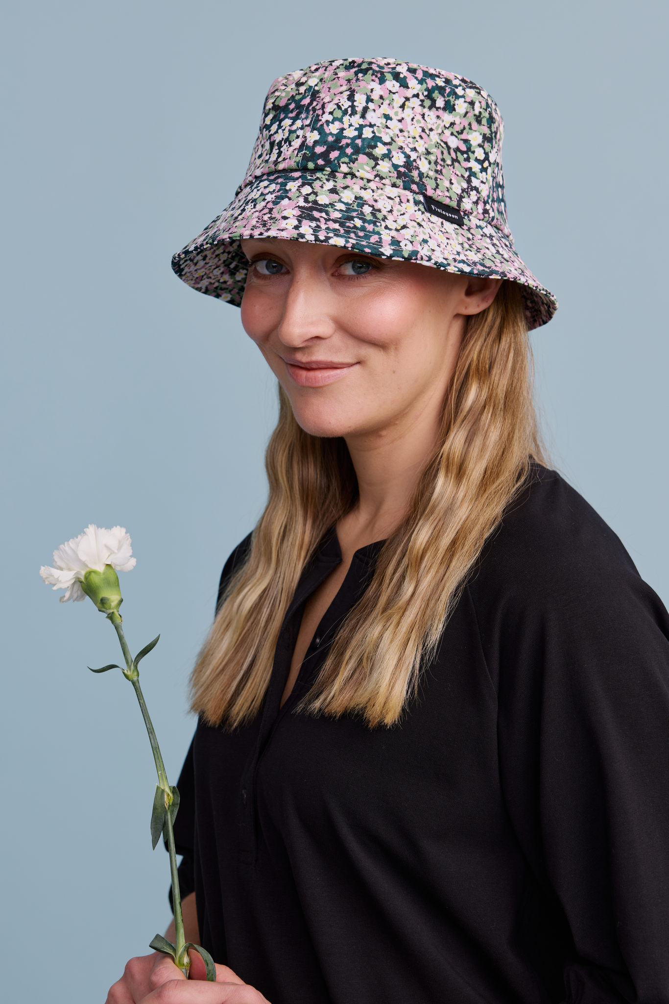 22618633_2; Finlayson Leinikki Bucket hat Dusk / Green / One size 
