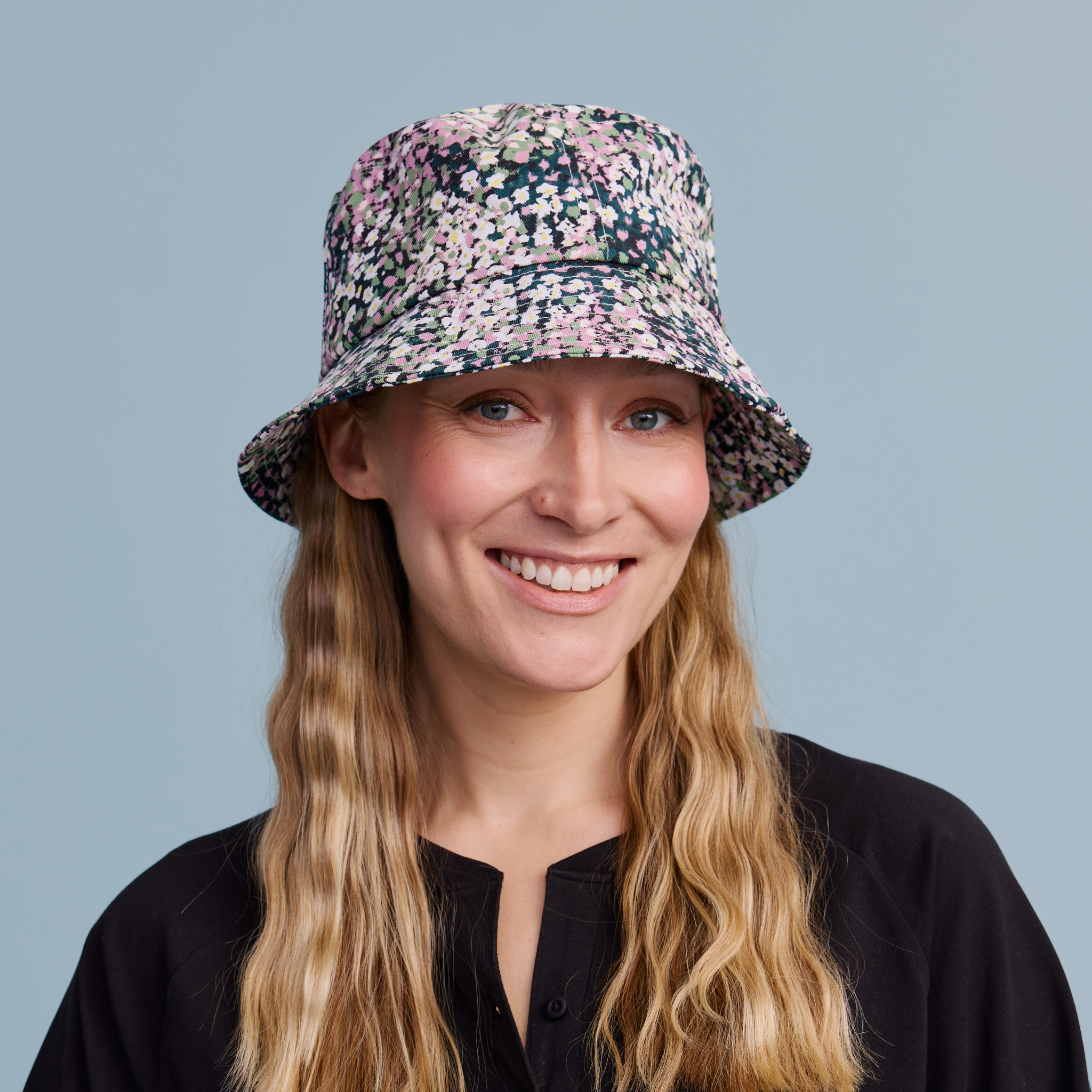 22618633; Finlayson Leinikki Bucket hat Dusk / Green / One size 