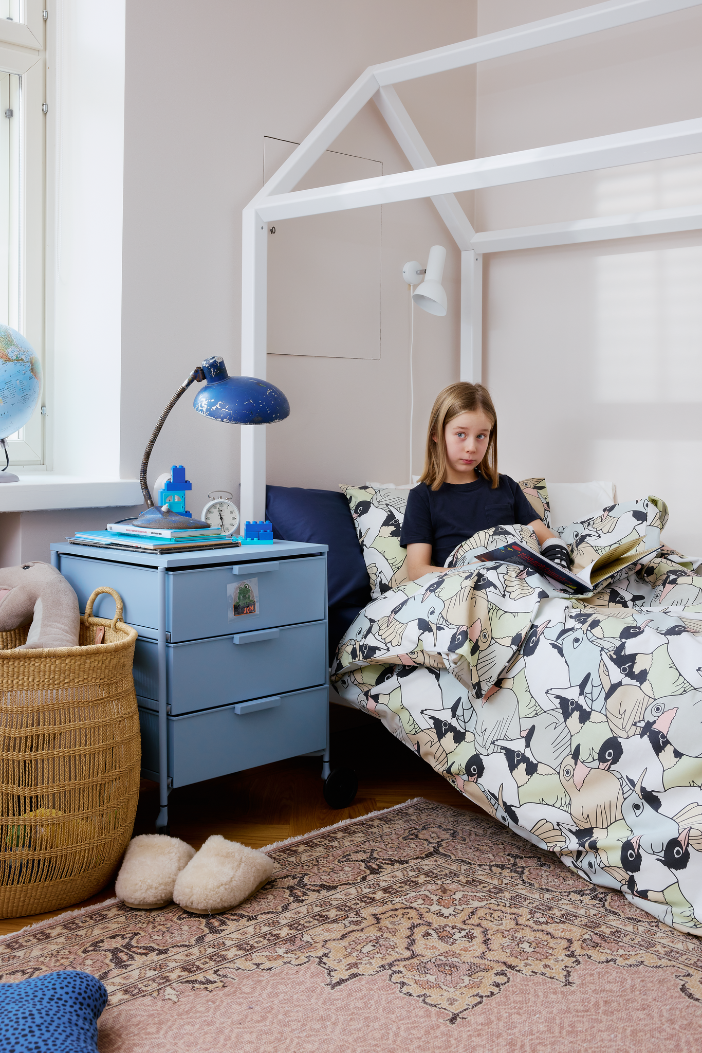 60662-5490-01-06_1; Finlayson Sekaparvi Children's Duvet Cover set Pastel / 120x160 + 40x60 cm 
