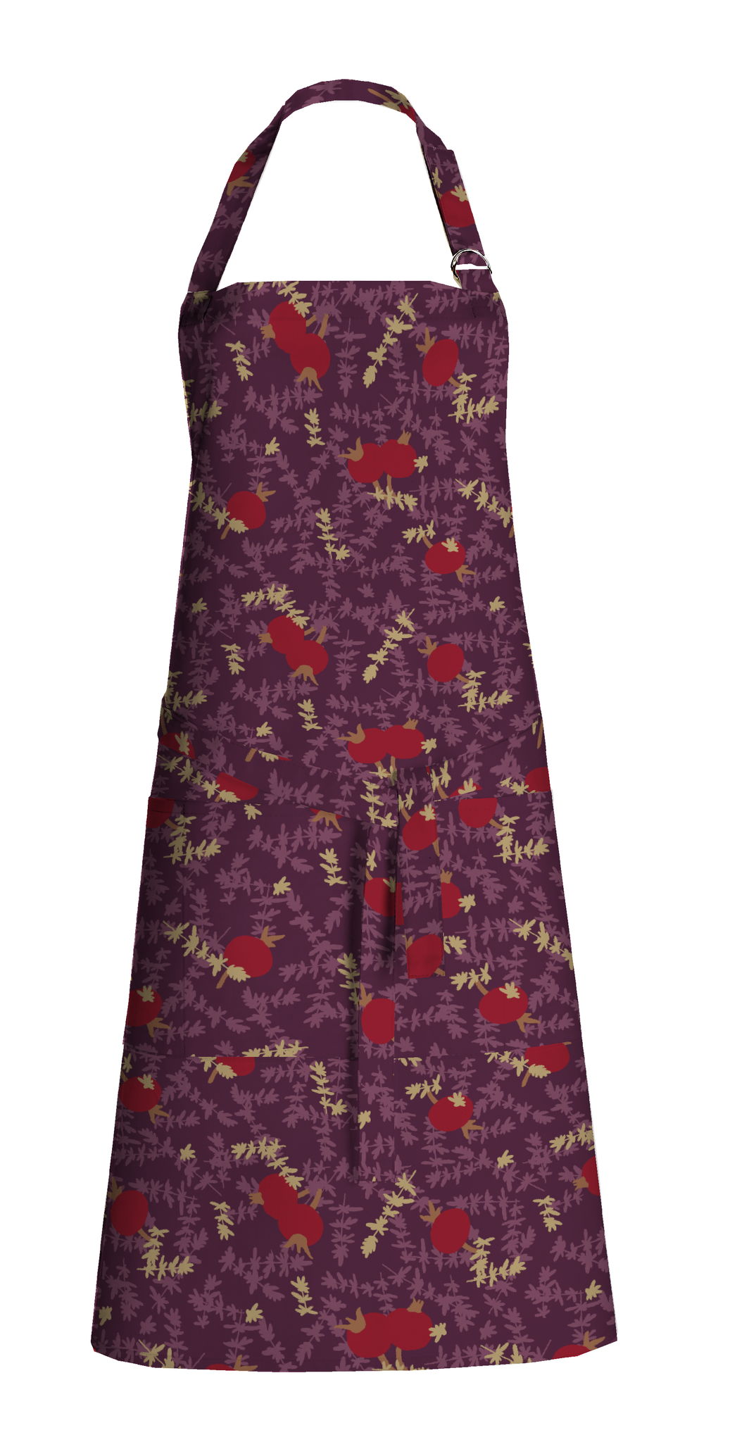 80045-5498-01-10; Finlayson Ruusunmarja Apron Plume / 15x30 cm 