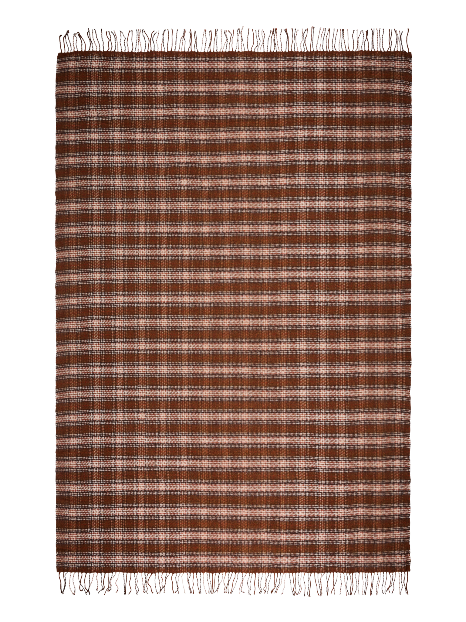 21993-1951-01-04_3; Finlayson Reino Blanket Brown / 130x170 cm 