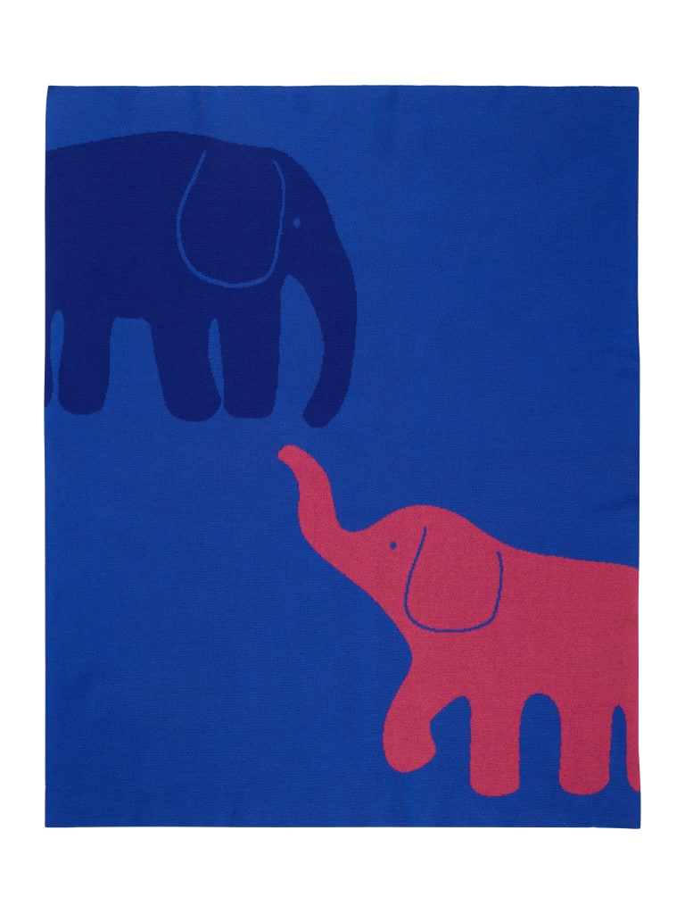 Kaksi elefanttia Baby Blanket