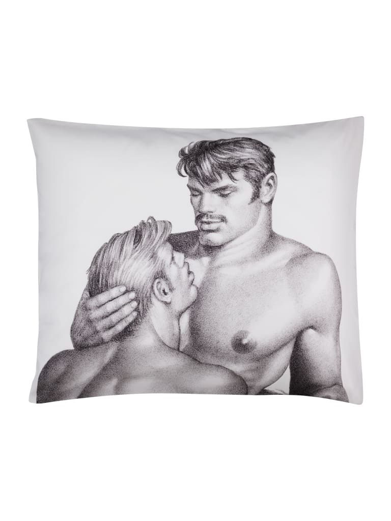Tom of Finland Together Satin pillowcase