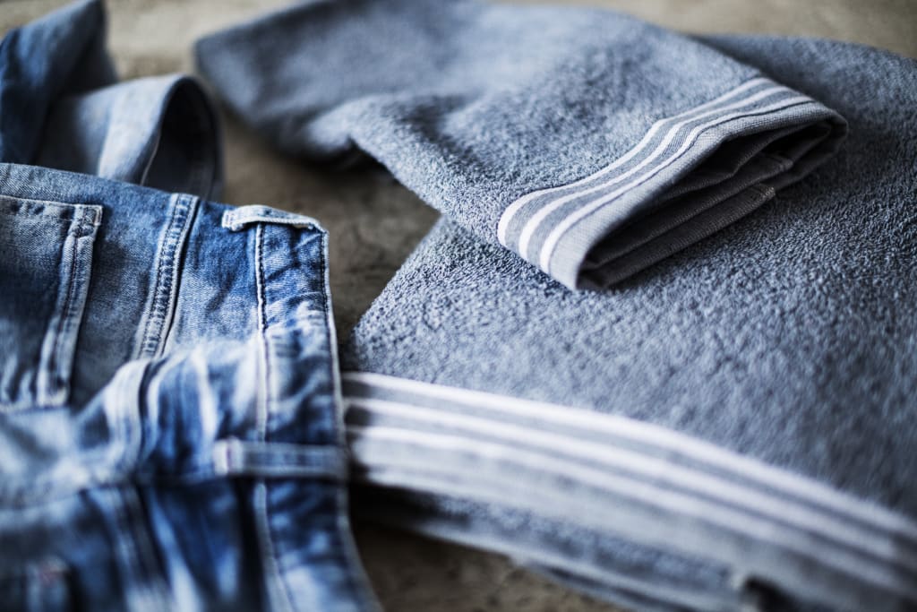 Old Jeans Towel